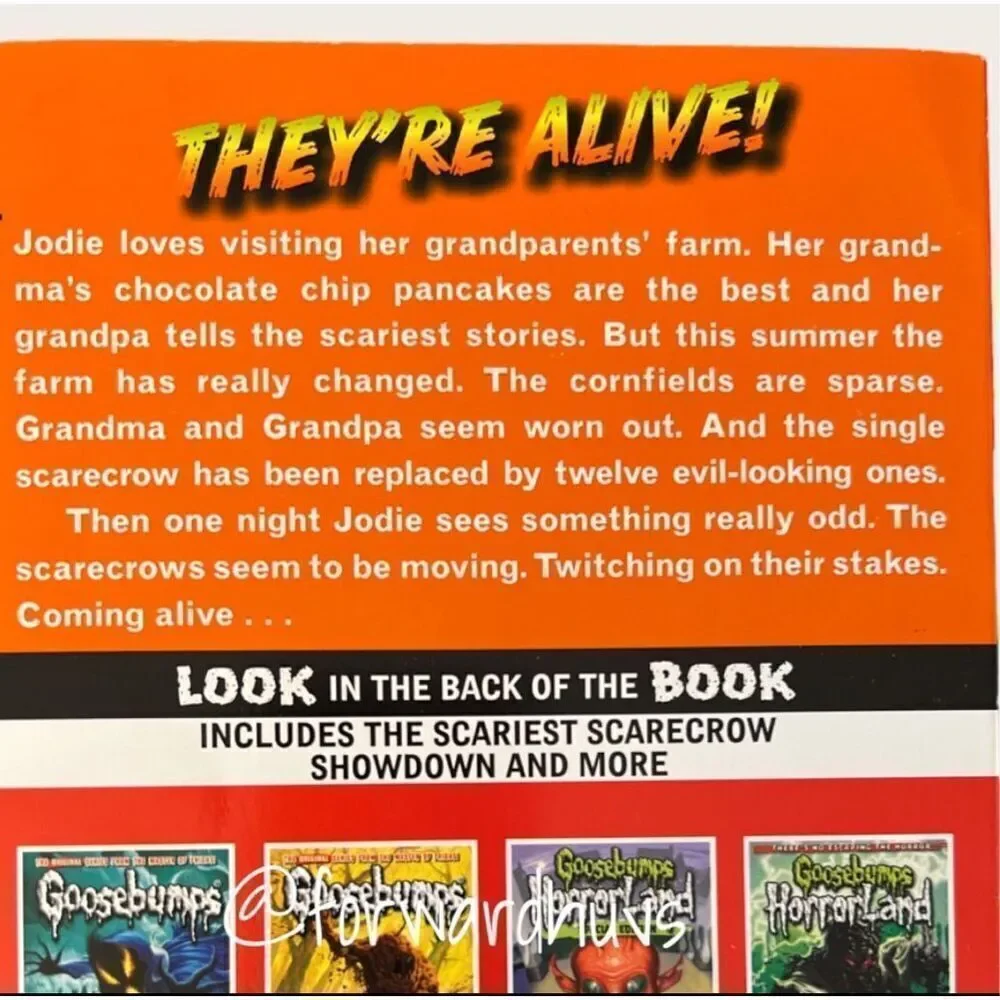 Goosebumps | R.L. Stine | The Scarecrow Walks at Midnight | 2010